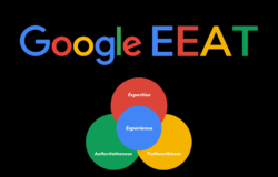 Venn diagram to explain Google EEAT